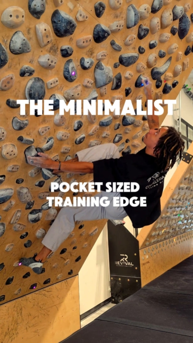 The Minimalist - Pocket Sized Hangboard